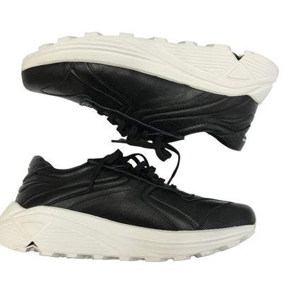 PREMIER SEVEN プレミアセブン KABUKU 2.0 スニーカー メンズ レザー 歌舞伎 Vibram 厚底 ビブラムソール ブラック 42サイズ(26.5～27.0cm) 中古 T1