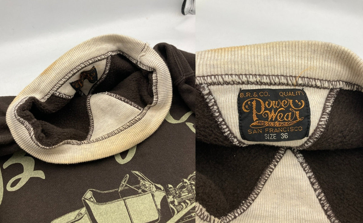 FREEWHEELERS フリーホイーラーズ BANGERS GOW JOB スウェット サイズ36 メンズ 中古 D4
