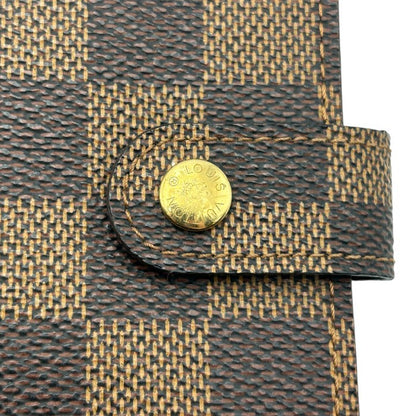 LOUIS VUITTON ルイヴィトン ダミエ アジェンダPM R20700 手帳カバー ブランド レディース メンズ 中古 W４