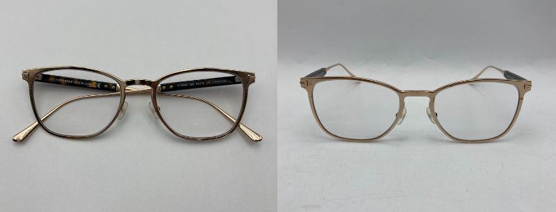 TOM FORD トムフォード チタニウム 度入り眼鏡 メガネフレーム TF5483 028 中古 D4