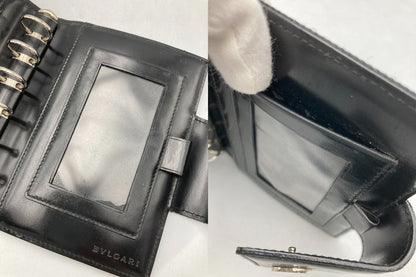 BVLGARI ブルガリ 手帳カバー 6穴 システム手帳 中古 D4