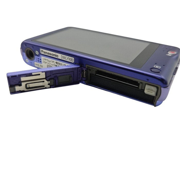 Panasonic パナソニック LUMIX FX80 光学5倍 デジタルカメラ DMC-FX80-V 中古 H4