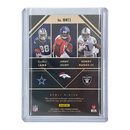PANINI NFLカード GOLD STANDARD CEEDEE LAMB COWBOYS JERRY JEUDY BRONCOS HENRY RUGGS Ⅲ RAIDERS 47/49 #MMT3 中古 IT1