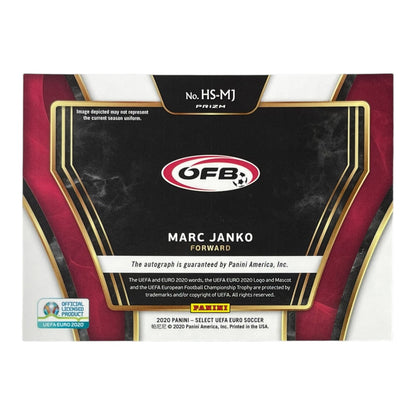 PANINI サッカーカード SELECT UEFA EURO PRIZM MARC JANKO AUSTRIA #HS-MJ 中古 IT2