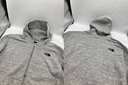 THE NORTH FACE ザ・ノースフェイス スクエアロゴ フルジップパーカー NT11952 サイズXL メンズ 中古 D4