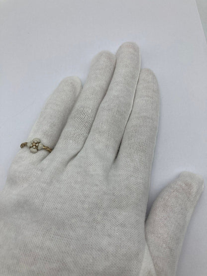 CHANEL シャネル 2013年 クルーズコレクション カメリア リング 指輪 サイズ10号 レディース 中古 D4