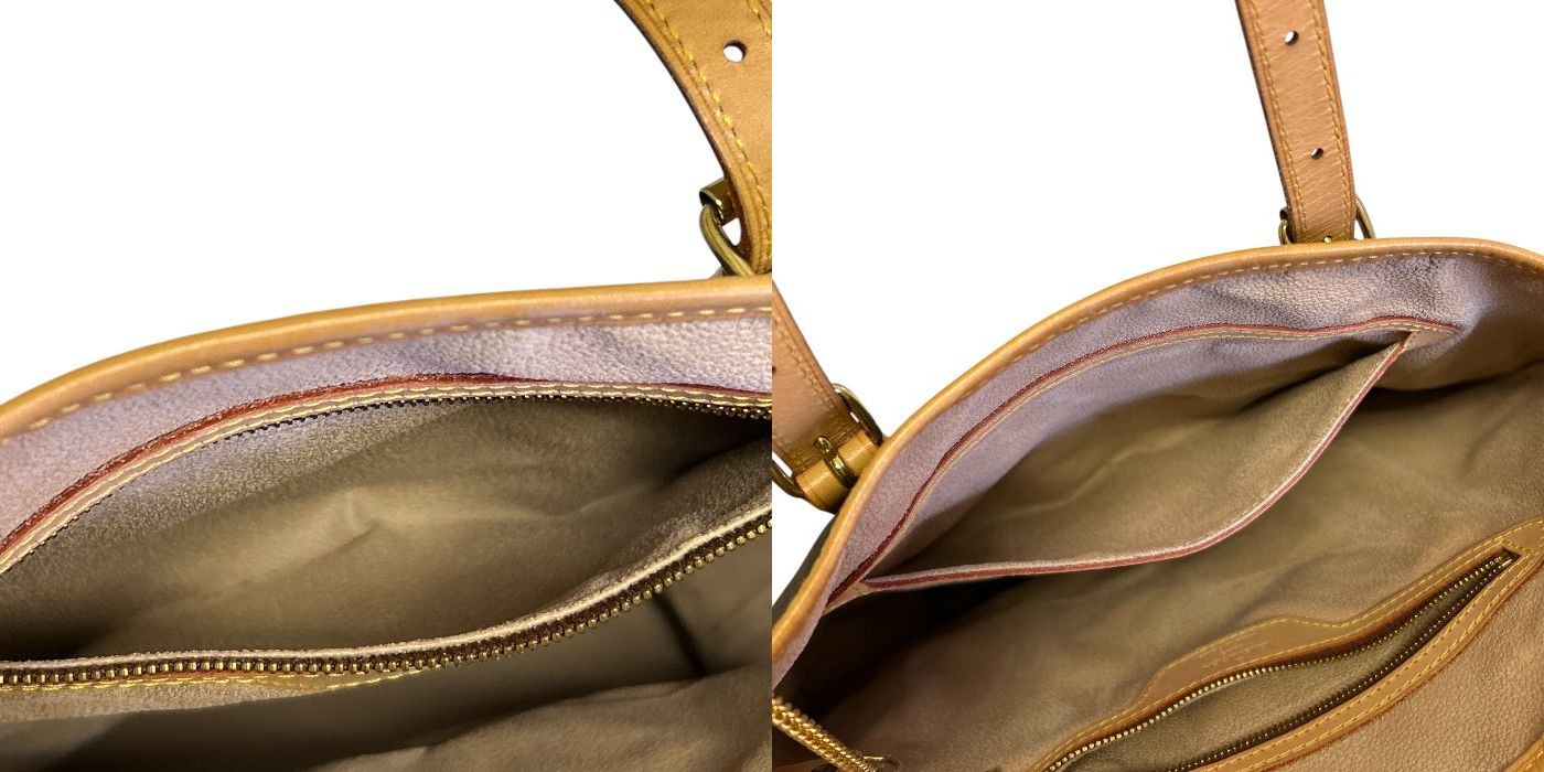 LOUIS VUITTON ルイヴィトン モノグラム バケットGM M42236 鞄 トートバッグ レディース ブランド おしゃれ 中古 W1