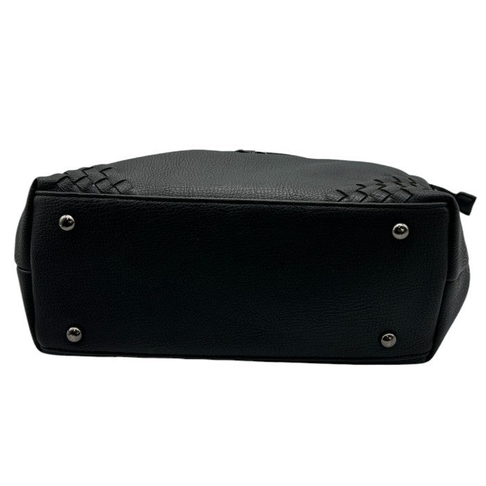 GIGI ジジ 2WAY バッグ 鞄 レザー ブラック トート ショルダー 中古 W４