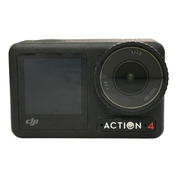 DJI Osmo Action 4 スタンダードコンボ アクションカメラ ブラック 4K/120fps 防水 ウェアラブルカメラ CA2039 中古 T1