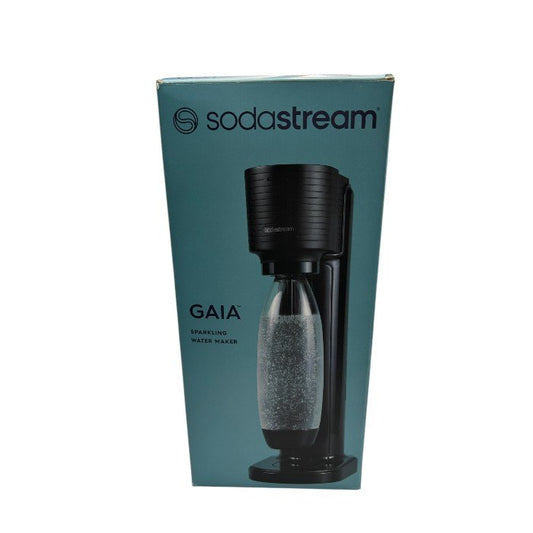 未使用品 ソーダストリーム GAIA ガイア スターターキット ブラック 炭酸 炭酸ガス ドリンク 中古 W４
