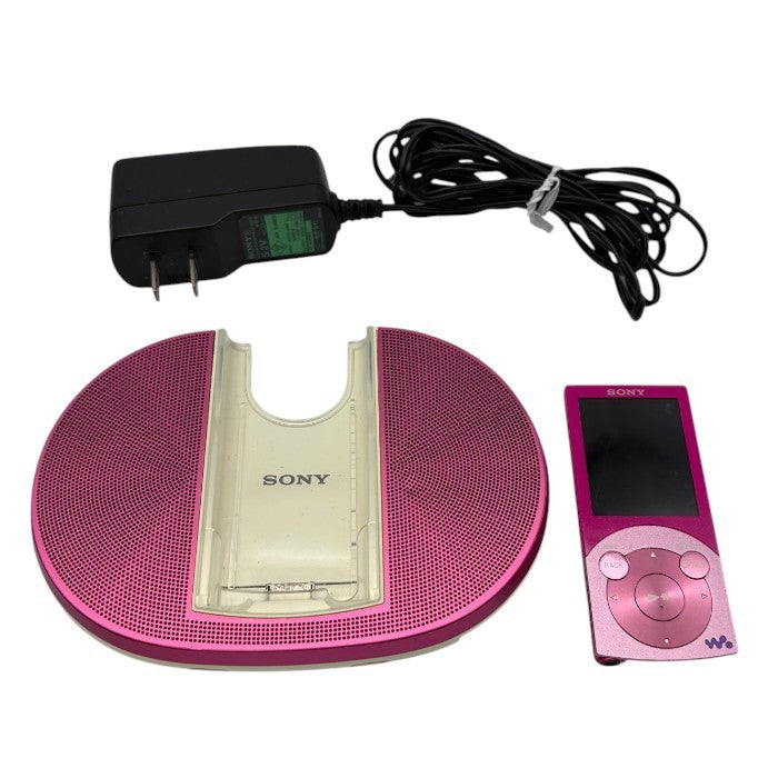 SONY ソニー NW-S644 SRS-NWG10145 ウォークマン セット 家電 オーディオ スピーカー 音楽 曲 中古 W1