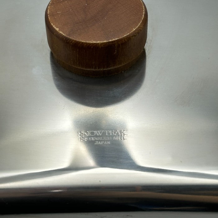 SNOW PEAK スノーピーク コンパクトスモーカー CS-92 燻製 キャンプ 調理器具 アウトドア 中古 W４