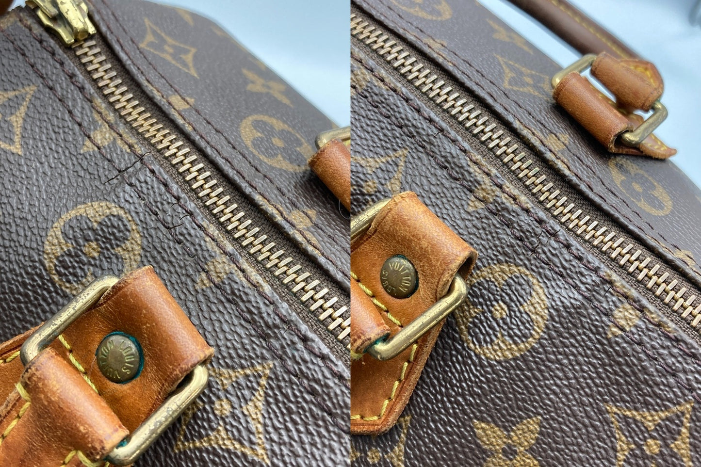 LOUIS VUITTON ルイヴィトン モノグラム スピーディー30 ハンドバッグ M41526 中古 D4
