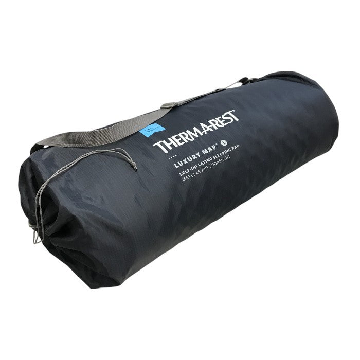 THERMAREST サーマレスト LuxuryMap L ラグジュアリーマップ マットレス 4シーズン アウトドア ポリエステル ネイビー 中古 T1