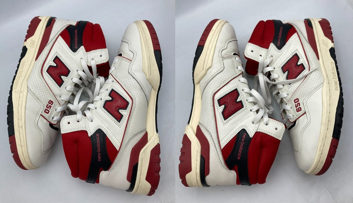 New Balance ニューバランス 650R Aime Leon Dore(エメ レオン ドレ) ハイカット スニーカー BB650RE1 サイズ28.5cm メンズ 中古 D4