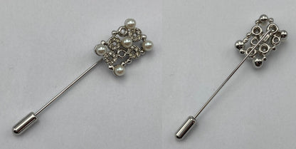 NINA RICCI ニナリッチ ネックレス イヤリング ピンブローチ セット 中古 D4