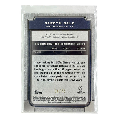 TOPPS サッカーカード MUSEUM COLLECTION GARETH BALE REAL MADRID /75 #11 中古 IT1