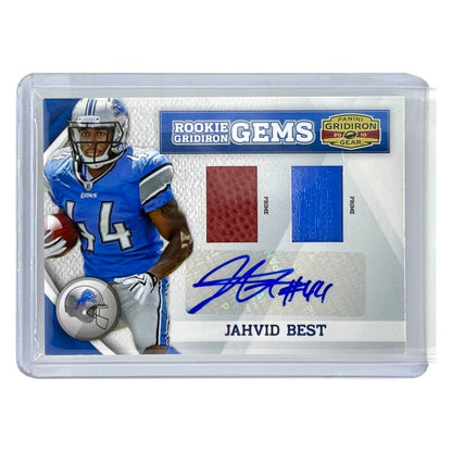 PANINI NFLカード GRIDIRON GEAR PRIME JAHVID BEST DETROIT LIONS /15 #262 中古 IT1