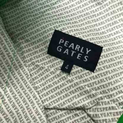 PEARLY GATES パーリーゲイツ パンツ メンズ 春夏 ゴルフウェア 長ズボン コットン グリーン 4サイズ 053-6131403 中古 T1