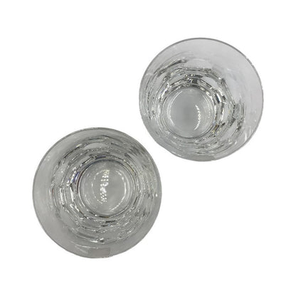 Baccarat バカラ ベルーガ オールドファッションドグラス ペア ロックグラス タンブラー 中古 T1