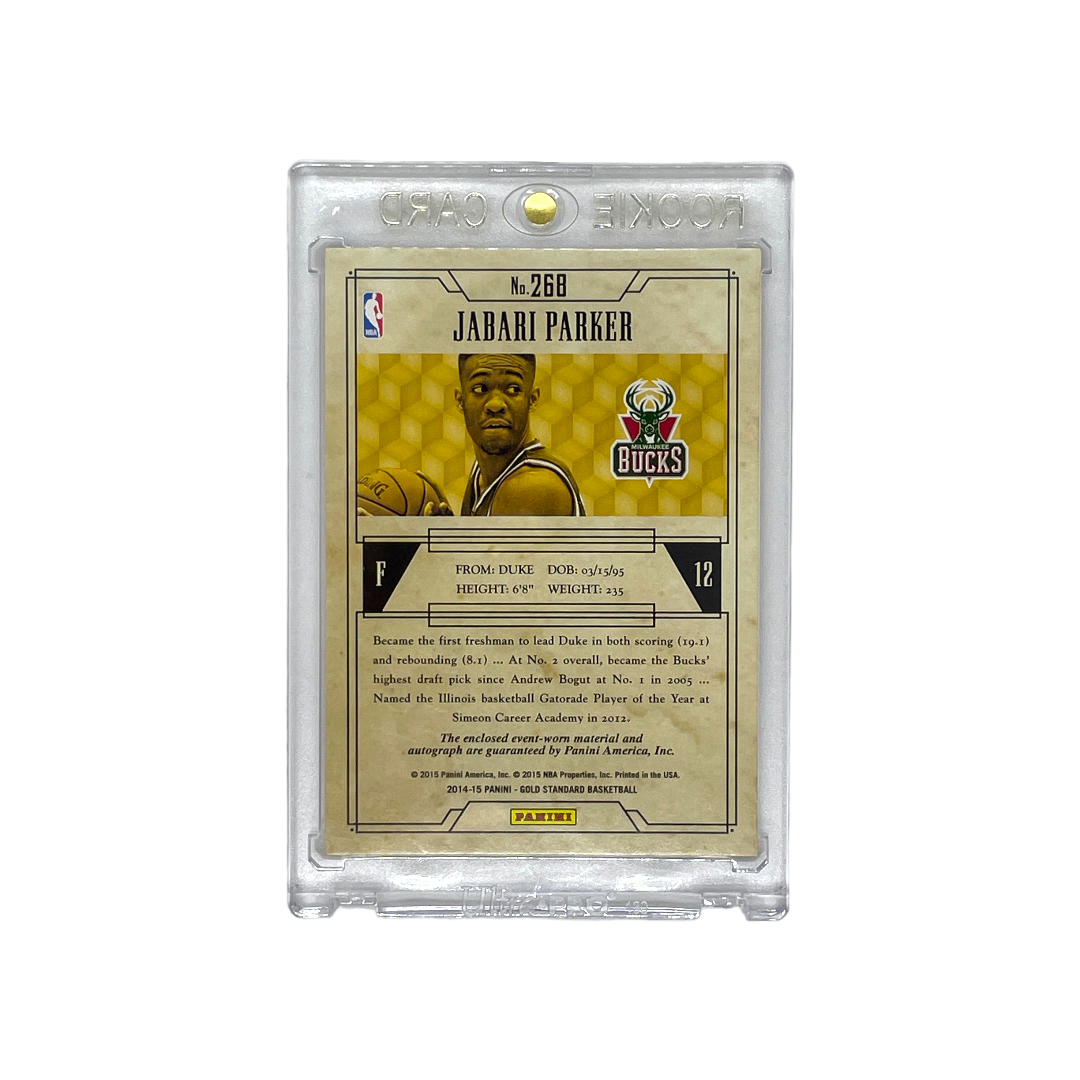 PANINI NBAカード GOLD STANDARD JABARI PARKER 14/25 #268 中古 IT1