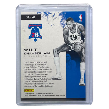 PANINI NBAカード GRAND RESERVE WILT CHAMBERLAIN PHILADELPHIA 76ERS #41 中古 IT2