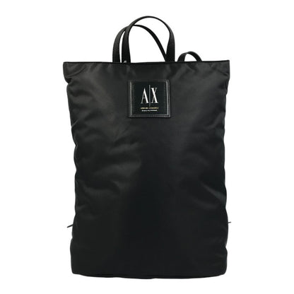 ARMANI EXCHANGE アルマーニ エクスチェンジ リュックサック ユニセックス ナイロン バックパック ブラック 942932 中古 T1