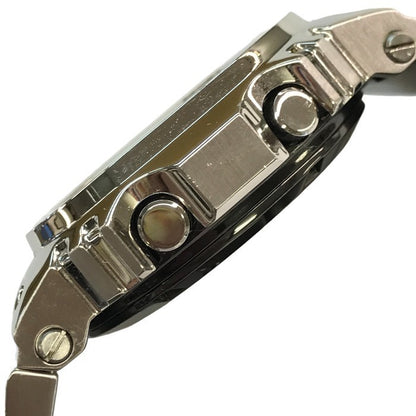G-SHOCK FULL METAL 5000 SERIES 腕時計 メンズ デジタル タフソーラー 電波 Bluetooth スクエア GMW-B5000D-1JF 中古 T1
