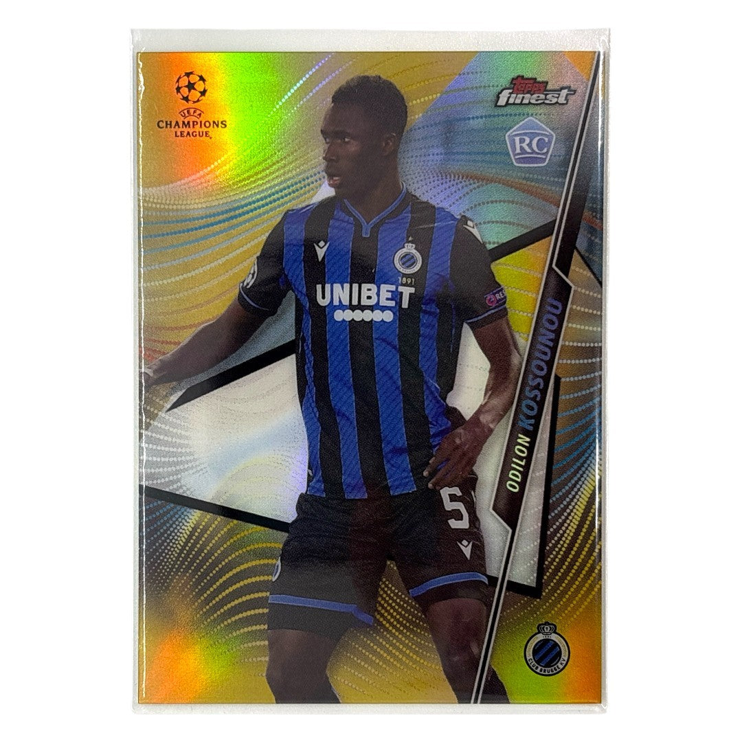 TOPPS サッカーカード FINEST ODILON KOSSOUNOU CLUB BRUGGE /50 #78 中古 IT1