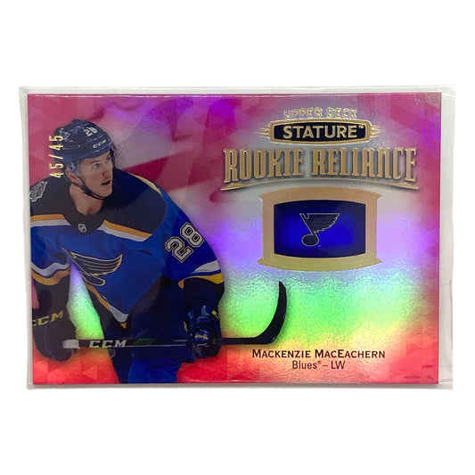 UPPER DECK NHLカード STATURE MACKENZIE MACEACHERN BLUES 45/45 #RR-26 中古 IT2