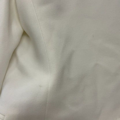 DSQUARED2 ディースクエアード ジャケット 38 メンズ ホワイト ダブルジャケット アウター 秋 冬 中古 W1