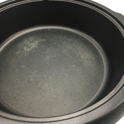 タイガー グリル鍋 3.5L プレート 2枚 タイプ 深鍋 焼肉 プレート 蓋 付き CQE-B200-TH 中古 Y4