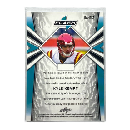 Leaf NFLカード FLASH KYLE KEMPT #BA-KK1 中古 IT2