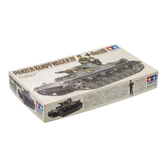 タミヤ 1/35 ミリタリーミニチュアシリーズ No.96 ドイツ陸軍 IV号戦車 D型 JANなし 35096 中古 a1