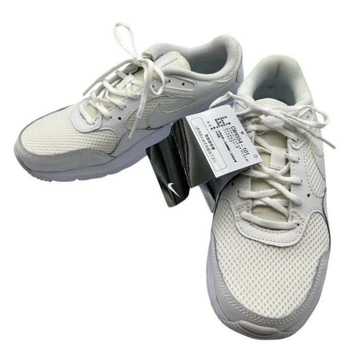 未使用品 NIKE ナイキ エアマックス SC CW4554-101 スニーカー 靴 シューズ レディース ホワイト 中古 W４