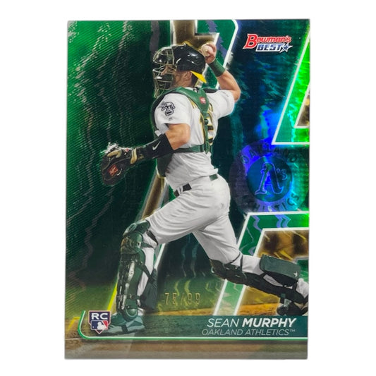TOPPS MLBカード BOWMAN'S BEST SEAN MURPHY OAKLAND ATHLETICS /99 #21 中古 IT2