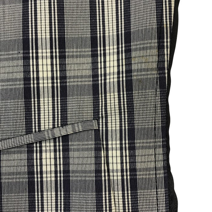 ヴィヴィアンウエストウッドマン ジレ メンズ チェック柄 ベスト オーブボタン ネイビー/ブラック 46サイズ 4447-1903 中古 T1