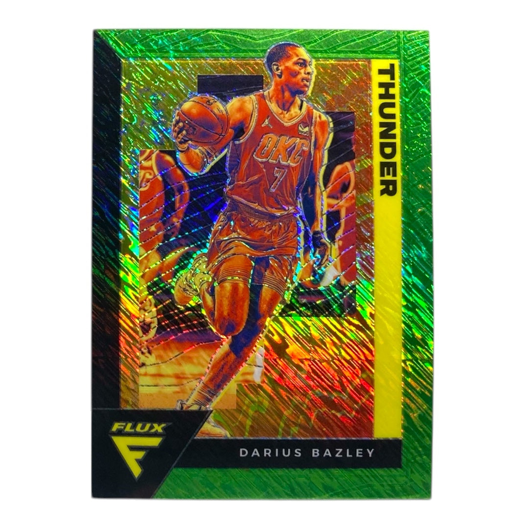 PANINI NBAカード FLUX PRIZM DARIUS BAZLEY THUNDER /5 #124 中古 IT2