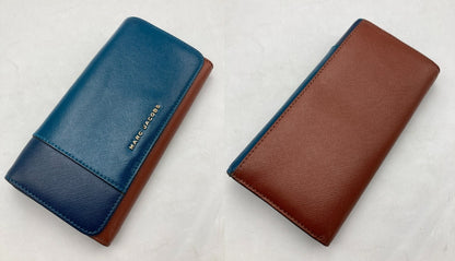 MARC JACOBS マークジェイコイブス レザー 2つ折り 長財布 中古 D4