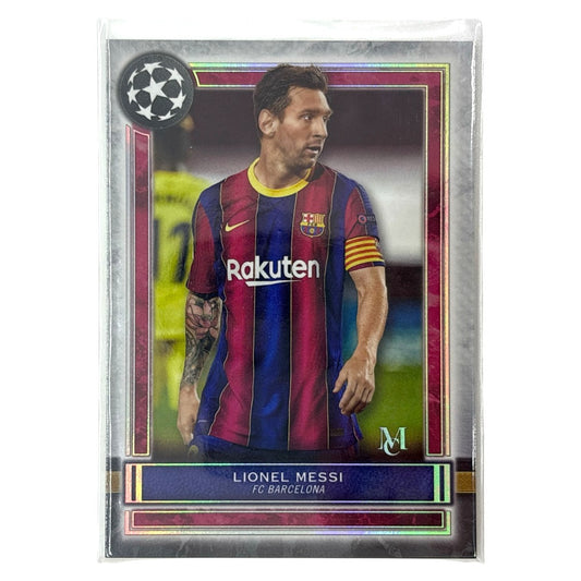 TOPPS サッカーカード MUSEUM COLLECTION LIONEL MESSI BARCELONA #50 中古 IT1