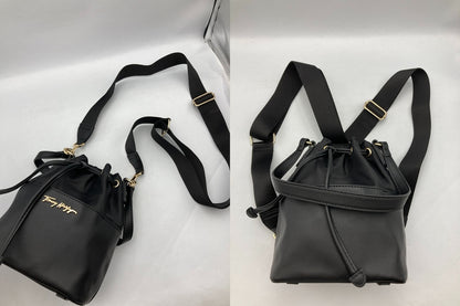 TOMMY HILFIGER トミーヒルフィガー 3WAY バケットバッグ AW12468 BDS 中古 D4