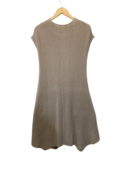 SPECCHIO スペッチオ シャトルプリーツ フレンチスリーブ ワンピース サイズ40 中古 D4