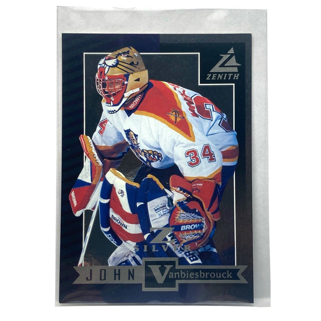 PINNACLE NHLカード ZENITH JOHN VANBIESBROUCK PANTHERS #9 中古 IT2