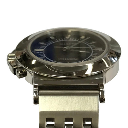 SEIKO セイコー KINETIC 腕時計 メンズ アナログ クォーツ デイト SS キネティック 発電 ラウンドフェイス シルバー/ブラック 5M42-0G50 中古 T1