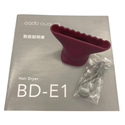 cado cuaura カドークオーラ ヘアドライヤー ワインレッド BD-E1 中古 Y1