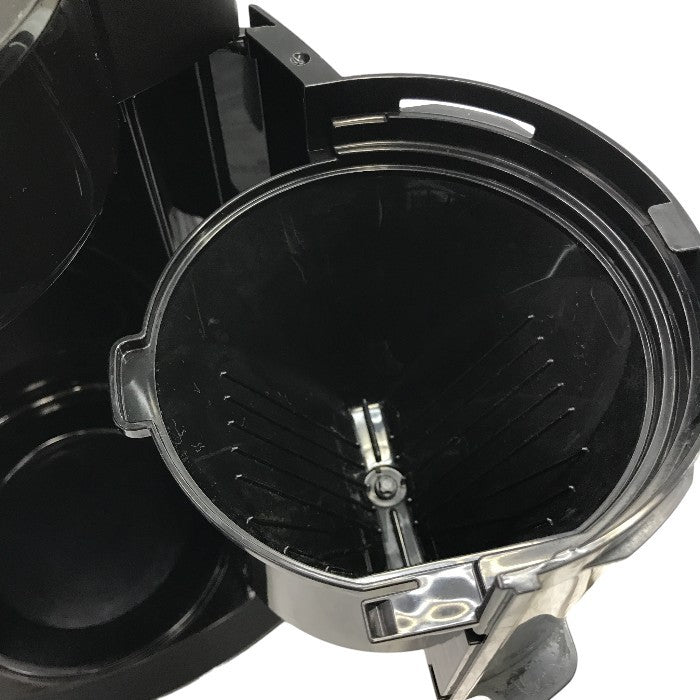 パナソニック コーヒーメーカー 全自動 ミル付き 沸騰浄水機能 デカフェ豆コース搭載 670ml ブラック NC-A57 中古 Y1