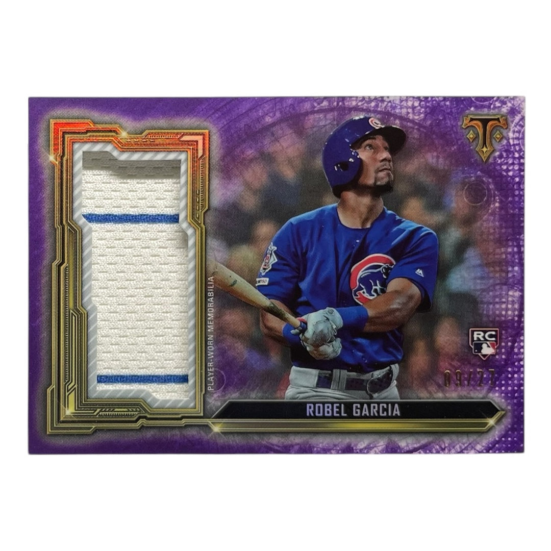 TOPPS MLBカード TRIPLE THREADS ROBEL GARCIA CHICAGO CUBS /27 #SJR-RG 中古 IT2