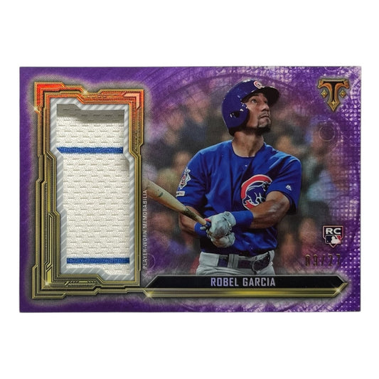 TOPPS MLBカード TRIPLE THREADS ROBEL GARCIA CHICAGO CUBS /27 #SJR-RG 中古 IT2