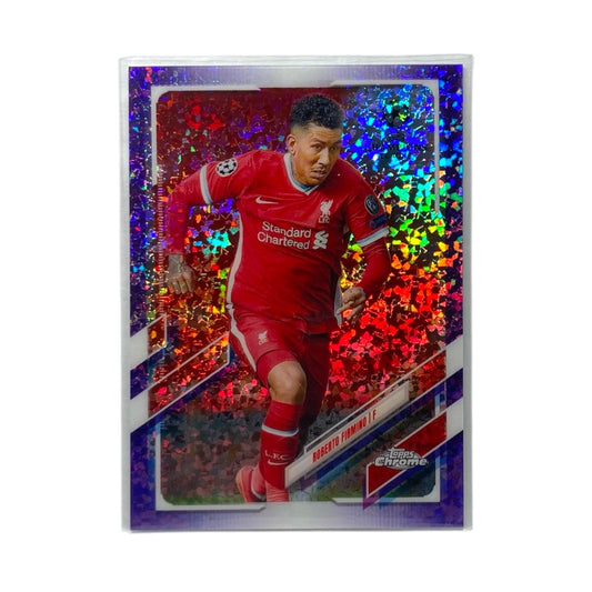 TOPPS サッカーカード CHROME ROBERTO FIRMINO LIVERPOOL /250 #33 中古 IT2