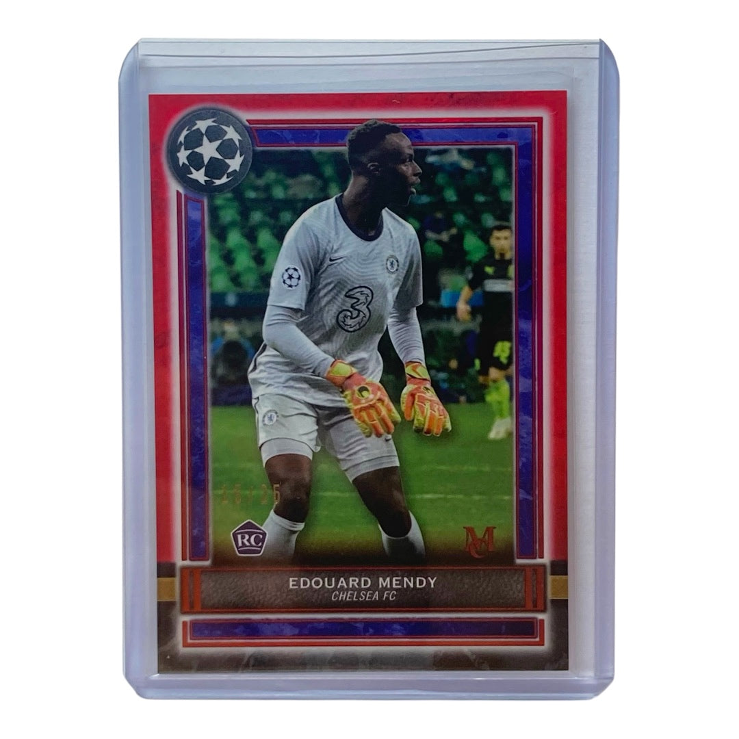 TOPPS サッカーカード MUSEUM COLLECTION EDOUARD MENDY CHELSEA 15/25 #51 中古 IT2